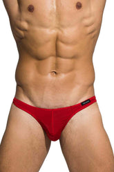 Structure privée DGEMU3545BT Desire Glaze Thong Couleur Rouge